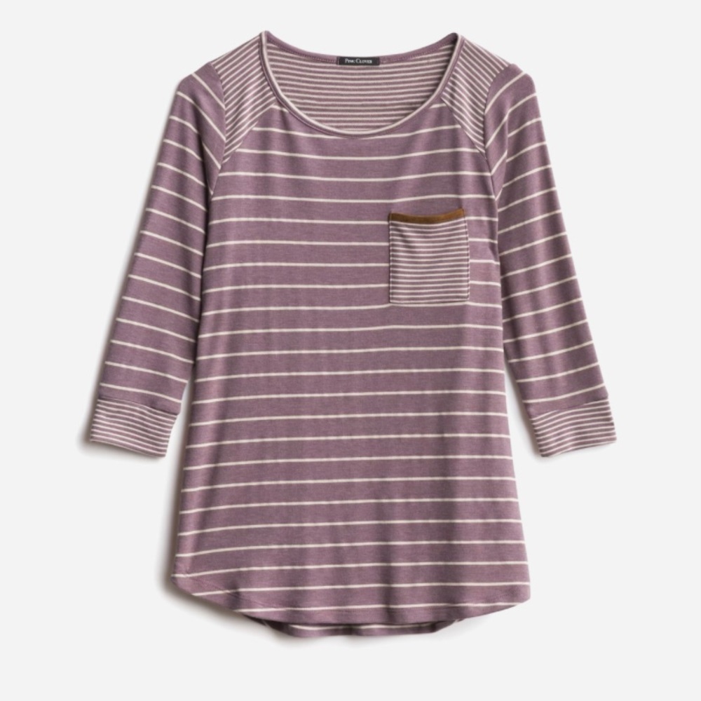 Pink Clover Halyee Raglan Knit Top NWT